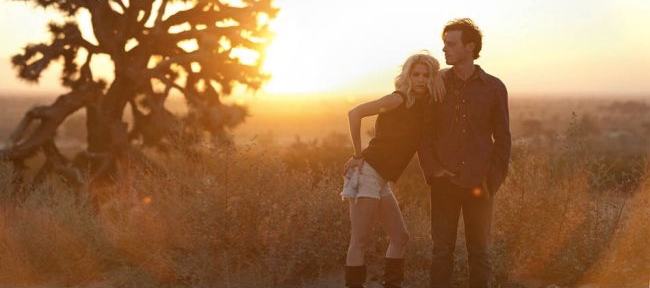 Monsters movie actors Whitney Able and Scoot McNairy by Austin Hargrave